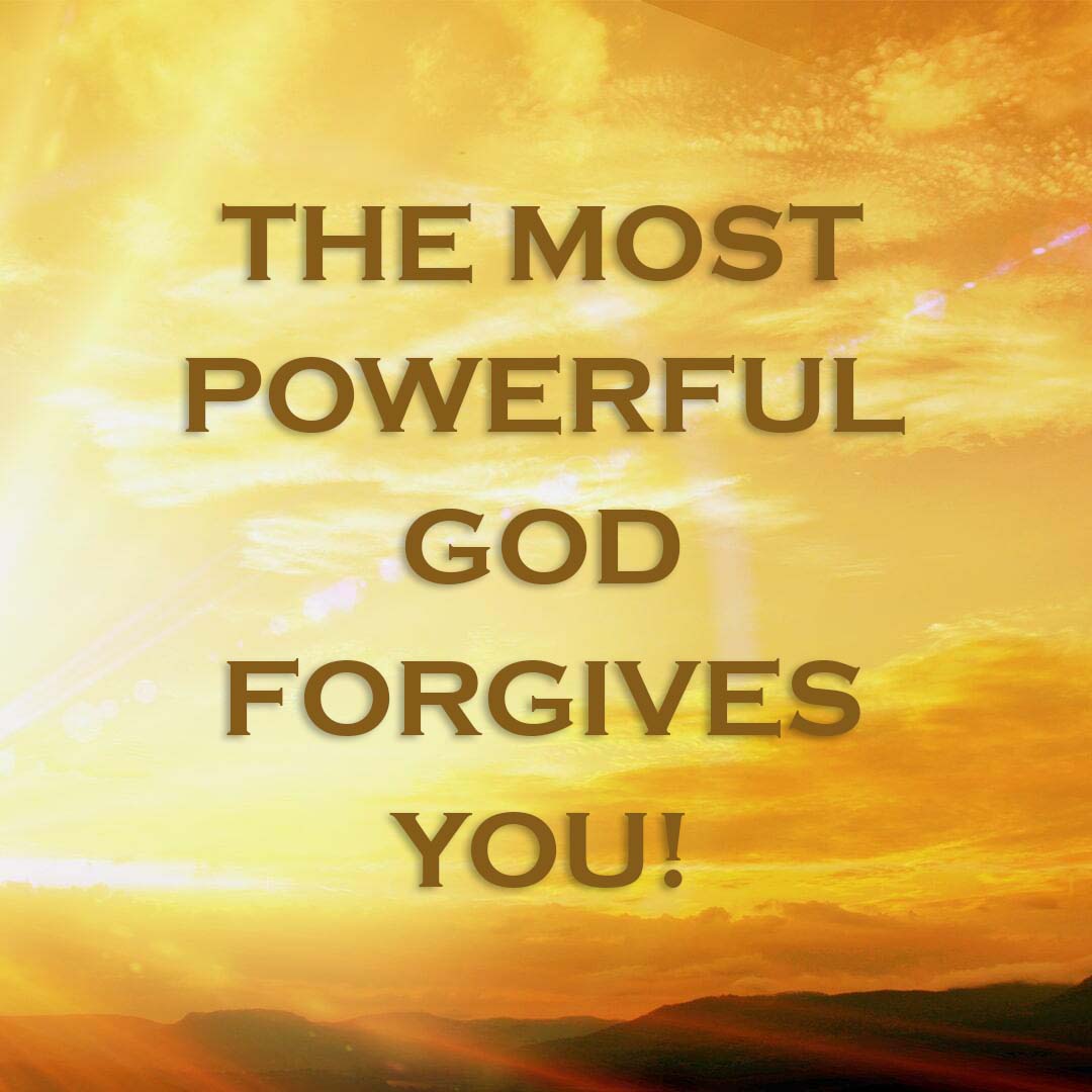 Meme: The most powerful God forgives you!