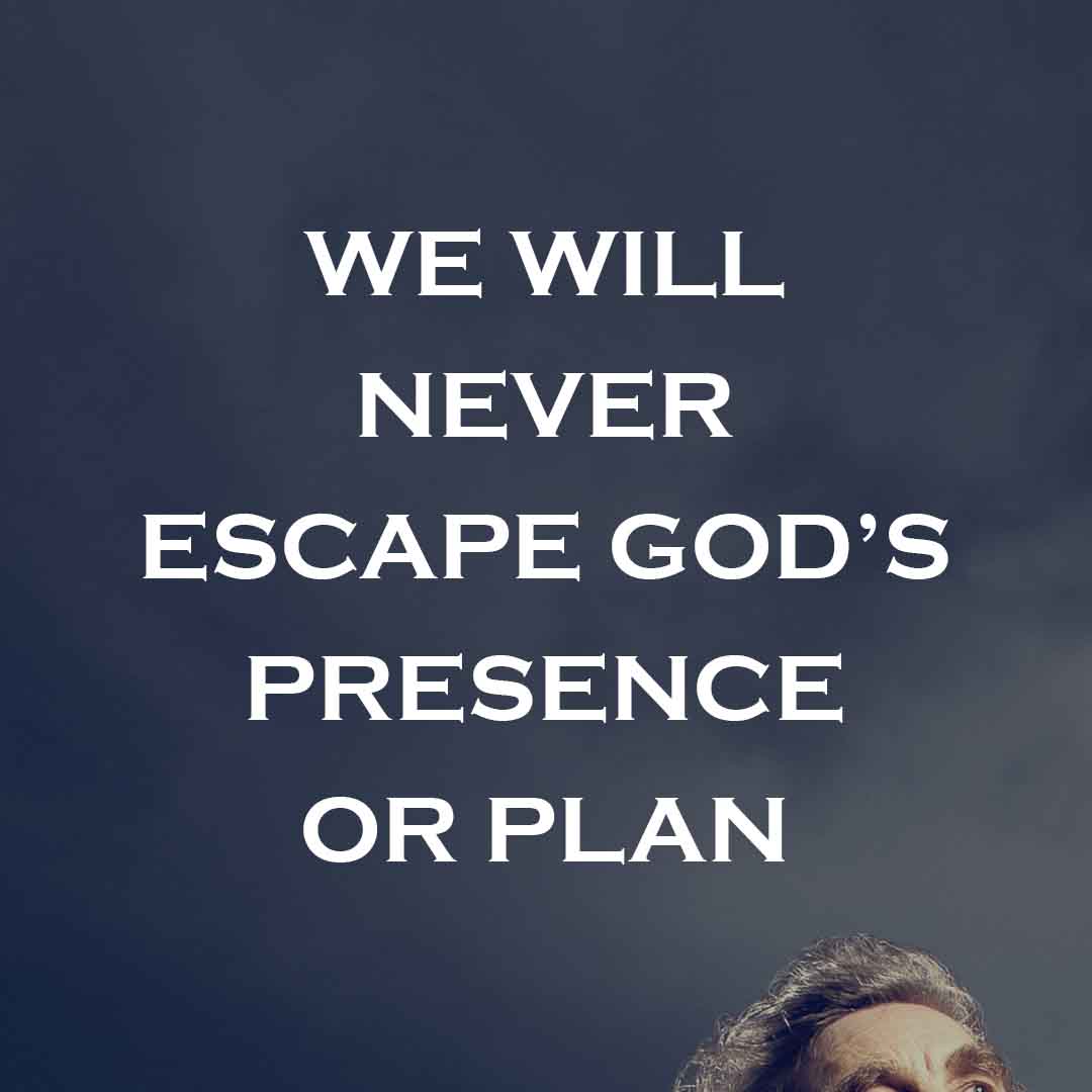 Meme: We will never escape God's presence or plan